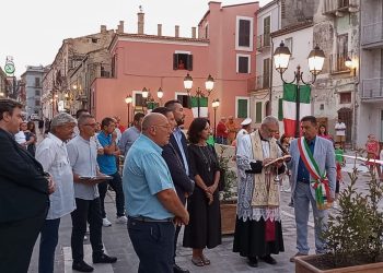Inaugurata a Pollutri la piazza dedicata a Giovanni Paolo I