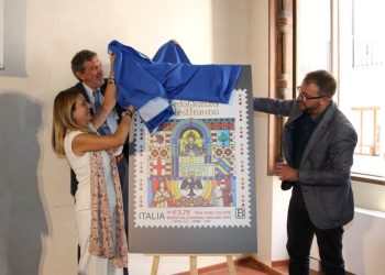 Perdonanza: presentato all’Aquila il francobollo dedicato al Giubileo Celestiniano