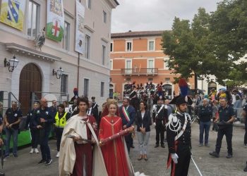 Perdonanza, la Dama della Bolla partita da palazzo Margherita dopo 15 anni