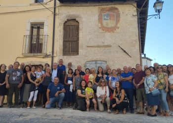 A Goriano Valli torna all’antico splendore lo stemma dei marchesi Sannesio e Malaspina