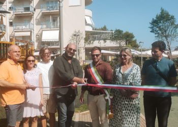 Si torna a giocare nel parco Franchi di Giulianova: inaugurata l’area riqualificata