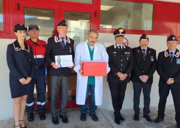 L’associazione carabinieri dona uno scanner al reparto di Anatomia del San Salvatore
