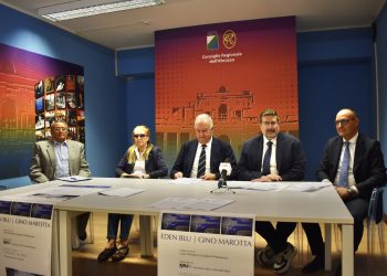 “Eden blu”, presentata all’Aquila la mostra dedicata a Gino Marotta (Video)