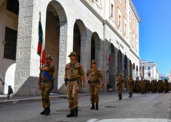 All’Aquila il saluto al contingente delle truppe Alpine rientrato dai Balcani