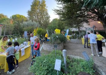 Notte dei ricercatori, giovani agricoltori nel giardino del campus