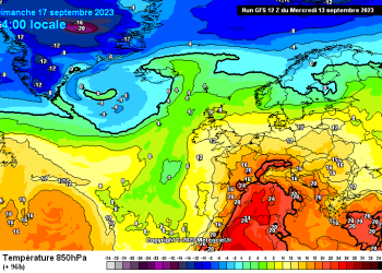 Il meteo in Abruzzo 14 – 20 settembre: possibili fenomeni entro il week end, poi un nuovo aumento delle temperature