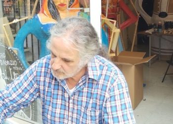 “Quello che rimane”: le opere di Massimo Piunti in mostra nel bar di Fontecchio