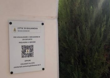 Nel cimitero di Giulianova un Qr code per cercare il luogo della sepoltura dei defunti