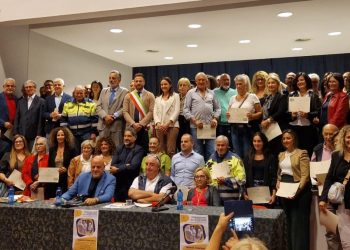 Serata di gratitudine agli operatori sanitari: consegnate le pergamene in segno di riconoscenza