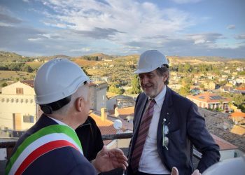 Il presidente Marsilio in visita istituzionale ad Elice e Cellino Attanasio