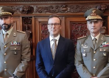 Il Prefetto Di Vincenzo incontra il Tenente colonnello Giovanni Pennella