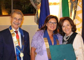 il Governatore del distretto 2090 Gesualdo Ariel Angelico in visita al Rotary Club di Teramo