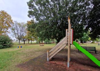 A Giulianova le aree gioco dei parchi si rifanno il look