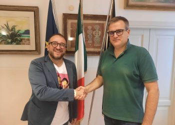 Neo segretario Cristiano Carpente, gli auguri del sindaco Biondi