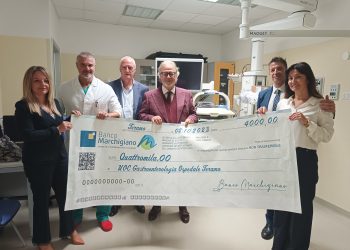 Donati 4000 euro alla Asl di Teramo: nuovo apparecchio al reparto di gastroenterologia
