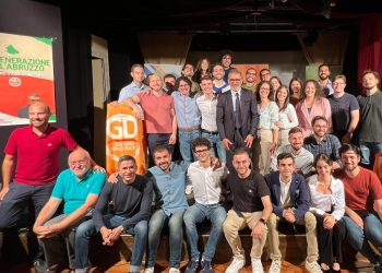 Luciano D’Amico all’evento dei Gd: “Il nuovo Abruzzo sia a misura di giovani”