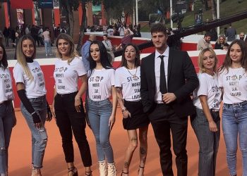 Una sfilata di moda per dire basta alle morti sul lavoro, testimonial l’abruzzese Andrea della Cioppa