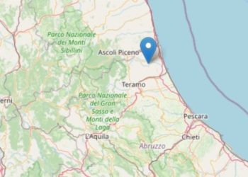 Terremoto di magnitudo 3.1 tra l’Abruzzo e le Marche