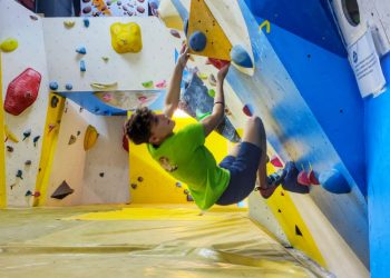 Gara di arrampicata regionale alla Monkey’s Garage dell’Aquila