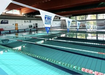 Meeting nazionale di nuoto al centro sportivo Le Gemelle