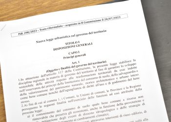 Legge urbanistica regionale, Sospiri: “Il 21 novembre l’esame del testo in consiglio”