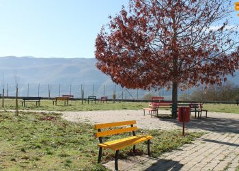 Area verde Cesira Fiori inaugurata a San Demetrio né Vestini