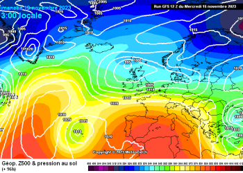 Il meteo in Abruzzo 16 – 22 novembre: spazio per qualche rovescio tra venerdì e sabato e calo termico