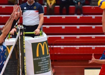 A Brescia la Sieco cede ai Tucani in tre set