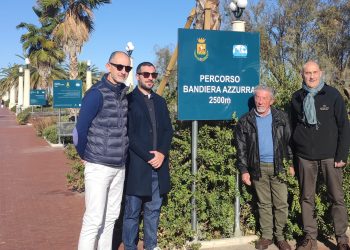 Giulianova premiata con la bandiera azzurra dalla Fidal, l’obbiettivo è incentivare l’attività fisica