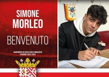 Alla vastese calcio arriva il centrocampista Simone Morleo