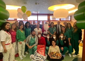 Carabinieri dell’Aquila tornano a far visita ai piccoli pazienti del reparto di pediatria