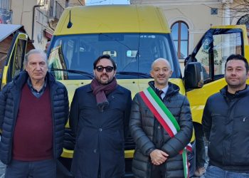 Un nuovo scuolabus per gli studenti di Caramanico Terme
