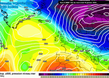 Il meteo in Abruzzo 11 – 17 gennaio: condizioni discrete con alternanza di annuvolamenti e schiarite con qualche precipitazione