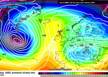 Il meteo in Abruzzo 4 – 10 gennaio: ancora clima mite, poi dal week end, circolazione depressionaria con possibilità di piogge e nevicate