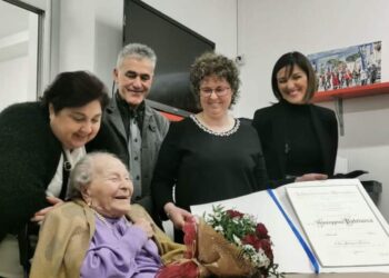 Quando l’età è solo un numero: nonna Giusy commendatore della Repubblica a 108 anni