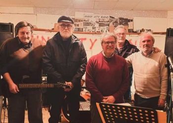 Sorpresa a Tagliacozzo, alle prove della band Anny Aty uno spettatore d’eccezione: Francesco De Gregori