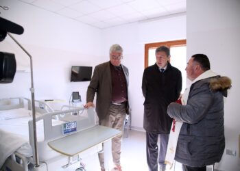 Marsilio inaugura i primi 20 posti letto dell’ospedale di comunità di Atessa (foto)