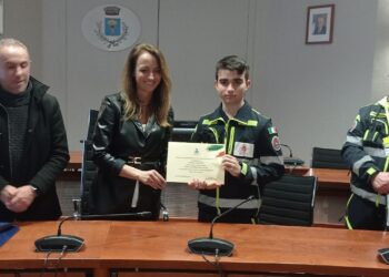 Protezione civile, attestato di merito per il 17enne Niccolò Di Gregorio di San Salvo