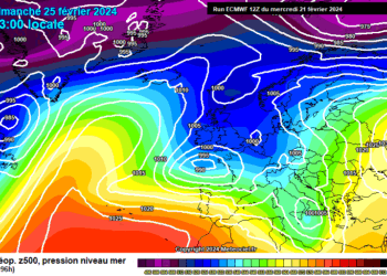 Il meteo in Abruzzo 22 – 28 febbraio: situazione più dinamica con dei fenomeni e qualche nevicata in montagna