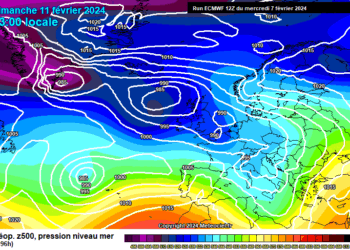 Il meteo in Abruzzo 8 – 14 febbraio: verso un tempo dinamico con piogge e nevicate in quota