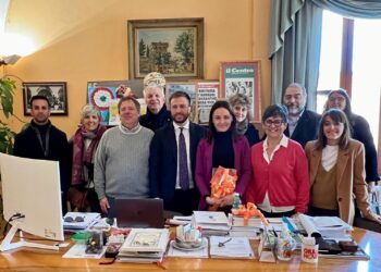 La delegazione della Fondazione San Giuseppe in visita alla città di Giulianova