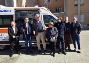 Una nuova ambulanza perla Centrale 118 di Guardiagrele