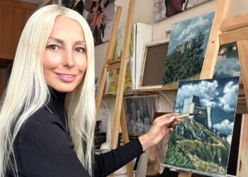 La Costa dei Trabocchi protagonista della mostra personale della pittrice Katia Koudachova