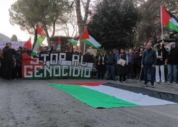 Oltre 500 manifestanti a Teramo per dire stop al massacro a Gaza