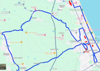 Pubblicata sul sito istituzionale del Comune la mappa del circuito giuliese della Tirreno Adriatico