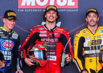 Tricolore al potere in Superbike, storico podio tutto italiano: terzo l’abruzzese Andrea Iannone