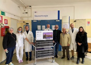 Donati pc e televisori ai reparti di Neurochirurgia e Radioterapia dell’ospedale di Teramo