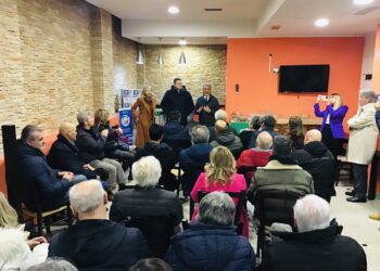 Applausi per La Porta e Santangelo da cittadini e amministratori locali a Raiano