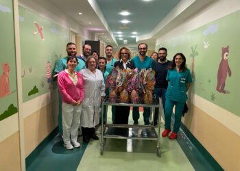 L’Associazione IBMAI dona uova di Pasqua nel reparto di Pediatria dell’Ospedale San Salvatore