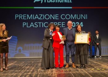 Il comune di San Salvo premiato a Milano come “Comune Plastic Free”
